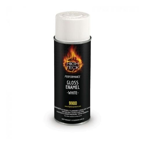 High Teck 9900 Gloss White Enamel, 12 oz Aerosol, Box of 6