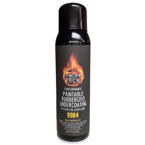 High Teck 9984 Paintable Rubberized Black Undercoat, 15 oz