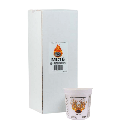 High Teck MC16 Pint Mixing Cups, Box of 100