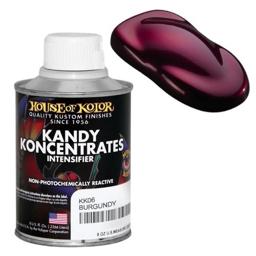 House of Kolor KK06 Burgundy Kandy Koncentrate Basecoat, 8 oz