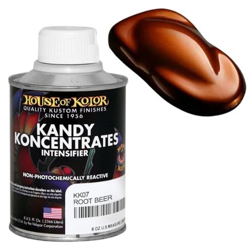 House of Kolor KK07 Root Beer Kandy Koncentrate Basecoat, 8 oz