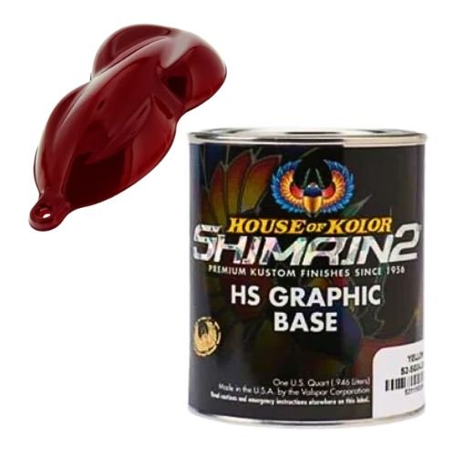 House of Kolor S2-SG03 HS Magenta Solid Graphic Basecoat, Qt