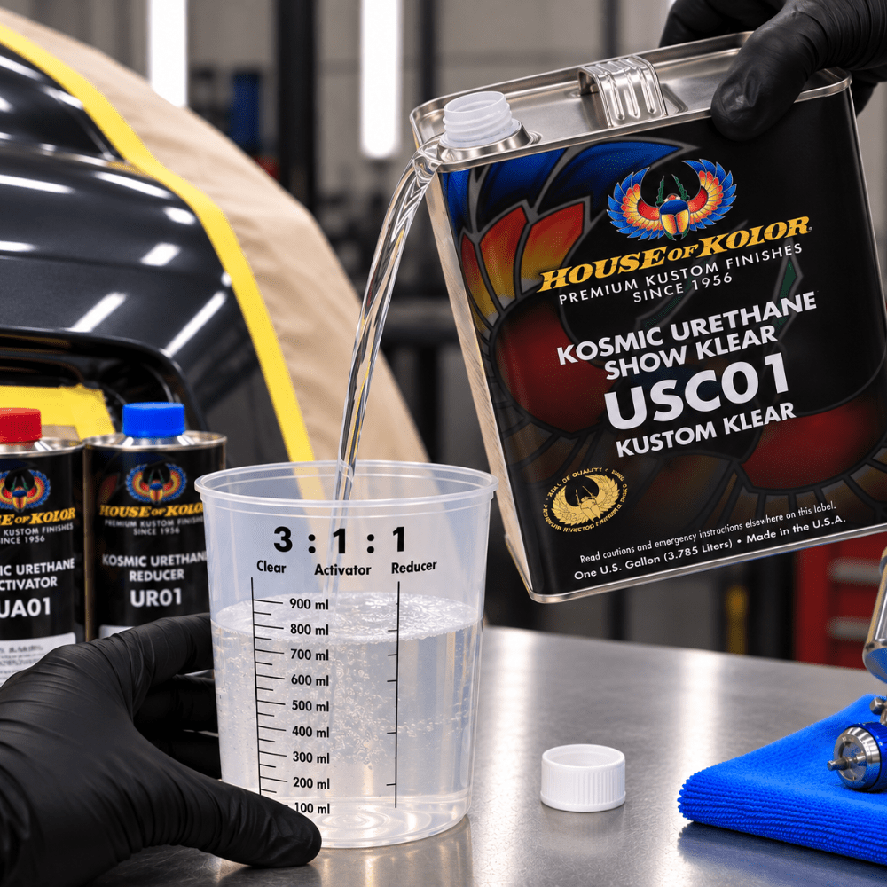 HOUSE OF KOLOR USC01 Kosmic Urethane Show Klear, 1 gal, 3:1:1