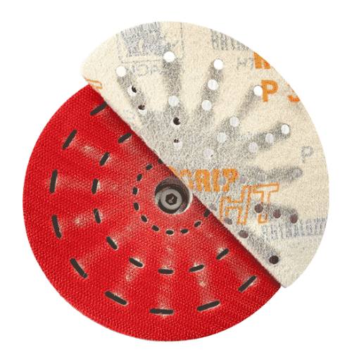 Indasa Rhynogrip HT 6 in 320 Grit Ultravent Sanding Discs, 50 pc