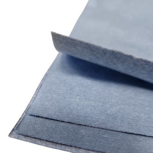 MDI Super Rag 95075 Blue Spunlace Towel, 80 pc, 17" x 12"