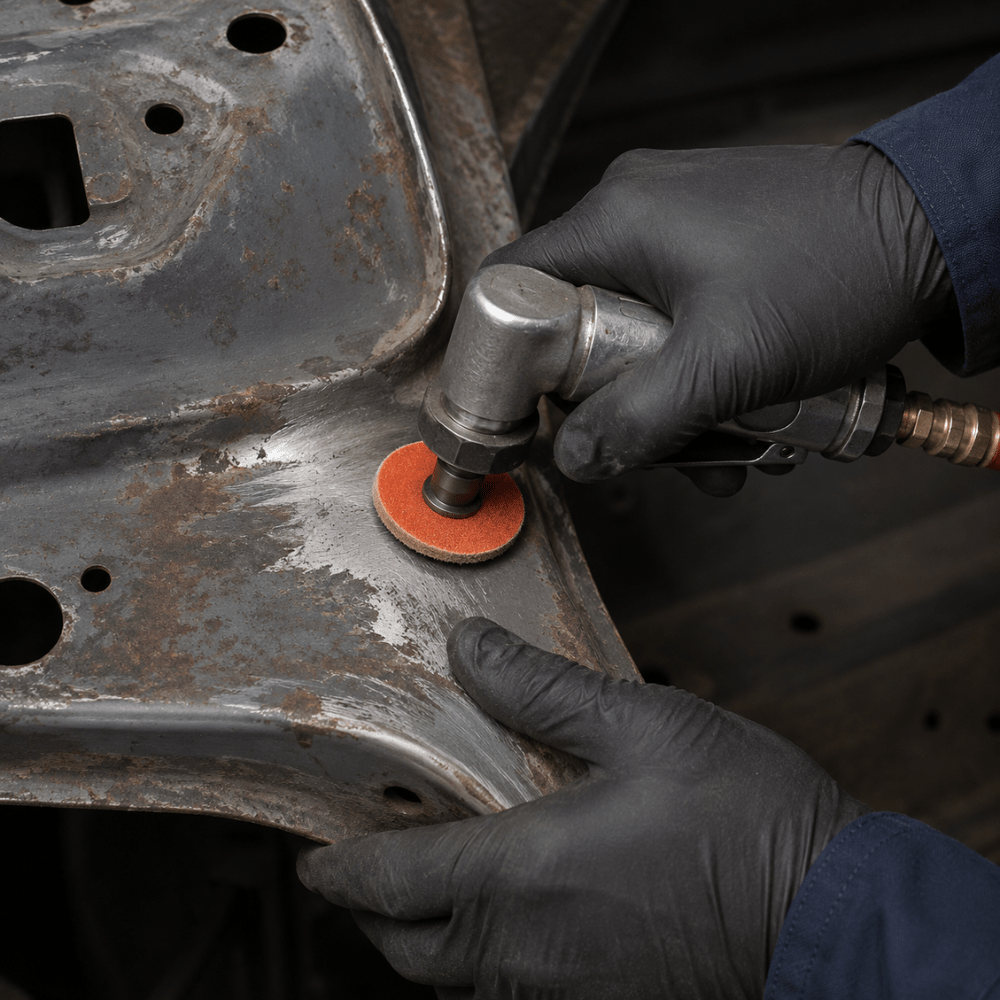 Norton Blaze 62328 3" 36 Grit Orange Quick Change Grinding Disc, Box of 25