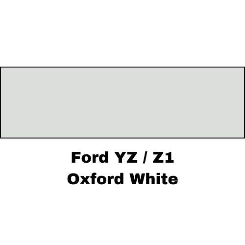 Oxford White Ford YZ/Z1 Basecoat Paint, Quart, High Teck HFP154