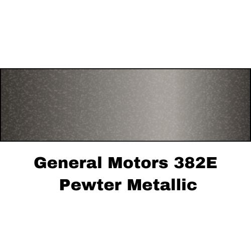 Pewter Metallic GM WA-382E Basecoat Paint, Gallon, High Teck HFP256