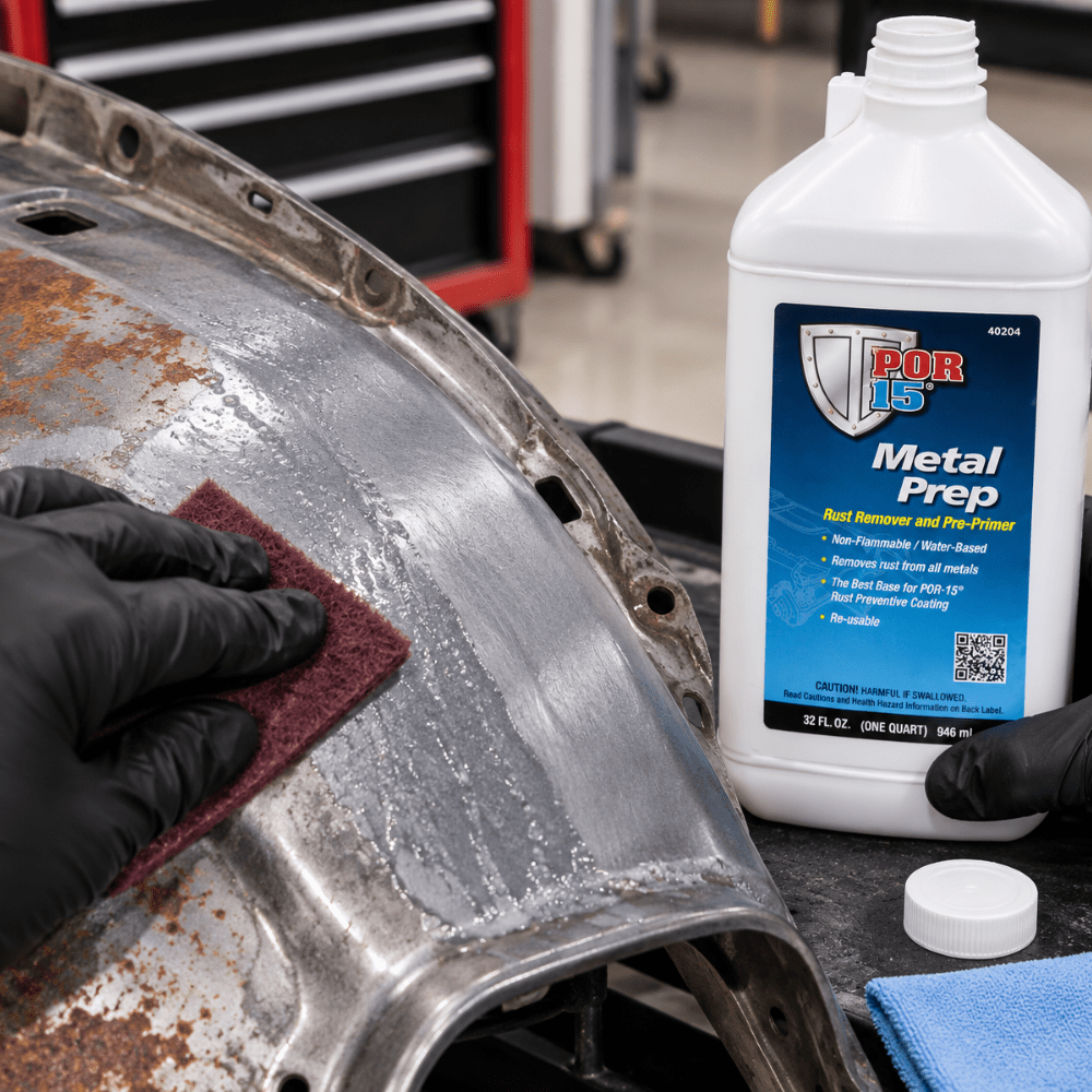 POR-15® 40204 Quart Metal Prep Water Based Metal Etcher