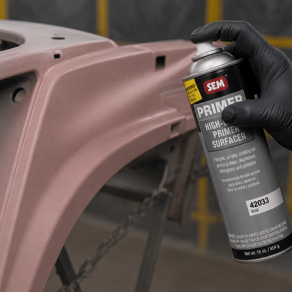 SEM 42033 Rose High-Build Primer Surfacer, 20 oz