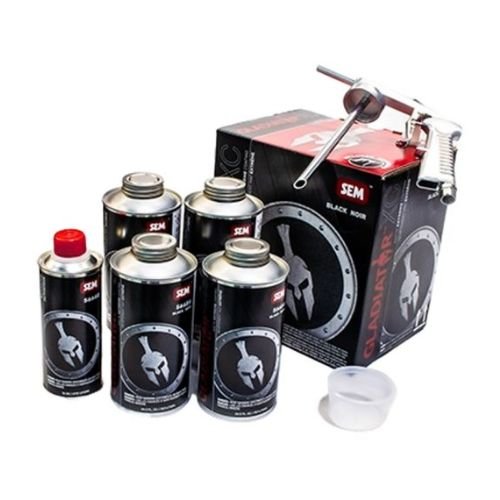 SEM 56650 | Gladiator XC | Black Bed Liner Kit W/Gun