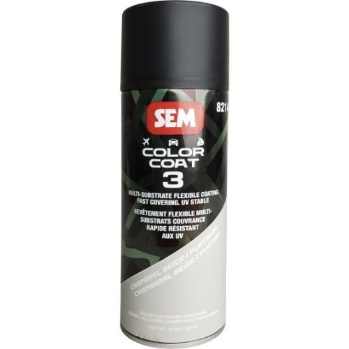 SEM 82143 Color Coat 3 Platinum, 16 oz | Aerosol | Auto Interior Paint