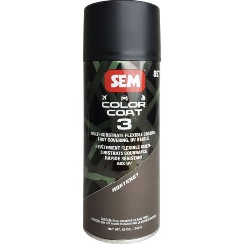 SEM 85723 Color Coat 3 Monterey, 16 oz | Aerosol | Auto Interior Paint