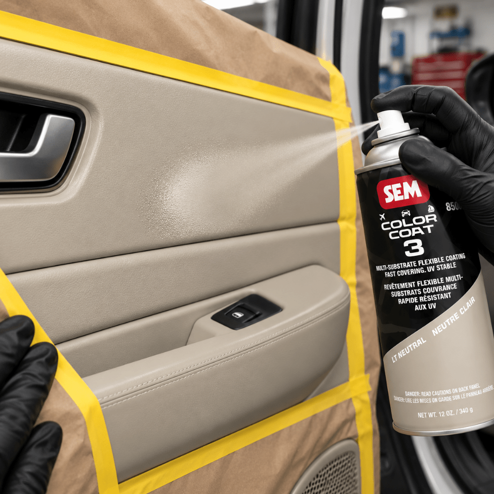 SEM 85863 Color Coat 3 Lt Neutral | Aerosol | Auto Interior Paint