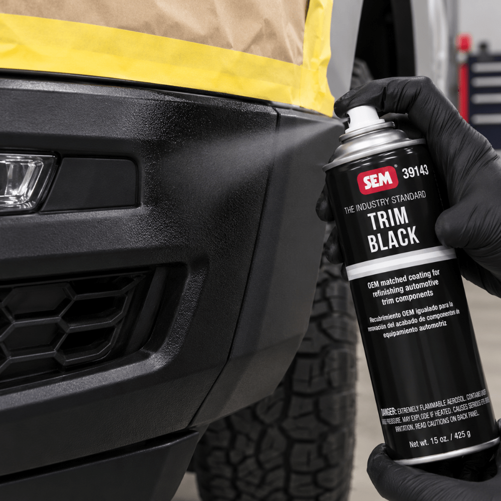SEM® Trim Black 39143 Trim Paint, 15 oz