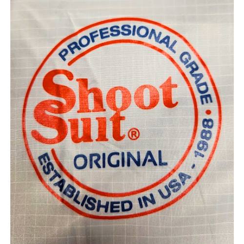 Shoot Suit 4XL White Reusable Paint Suit with Hood