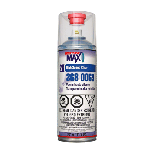 SprayMax® 3680069 2K High Speed, High Gloss Clear Coat