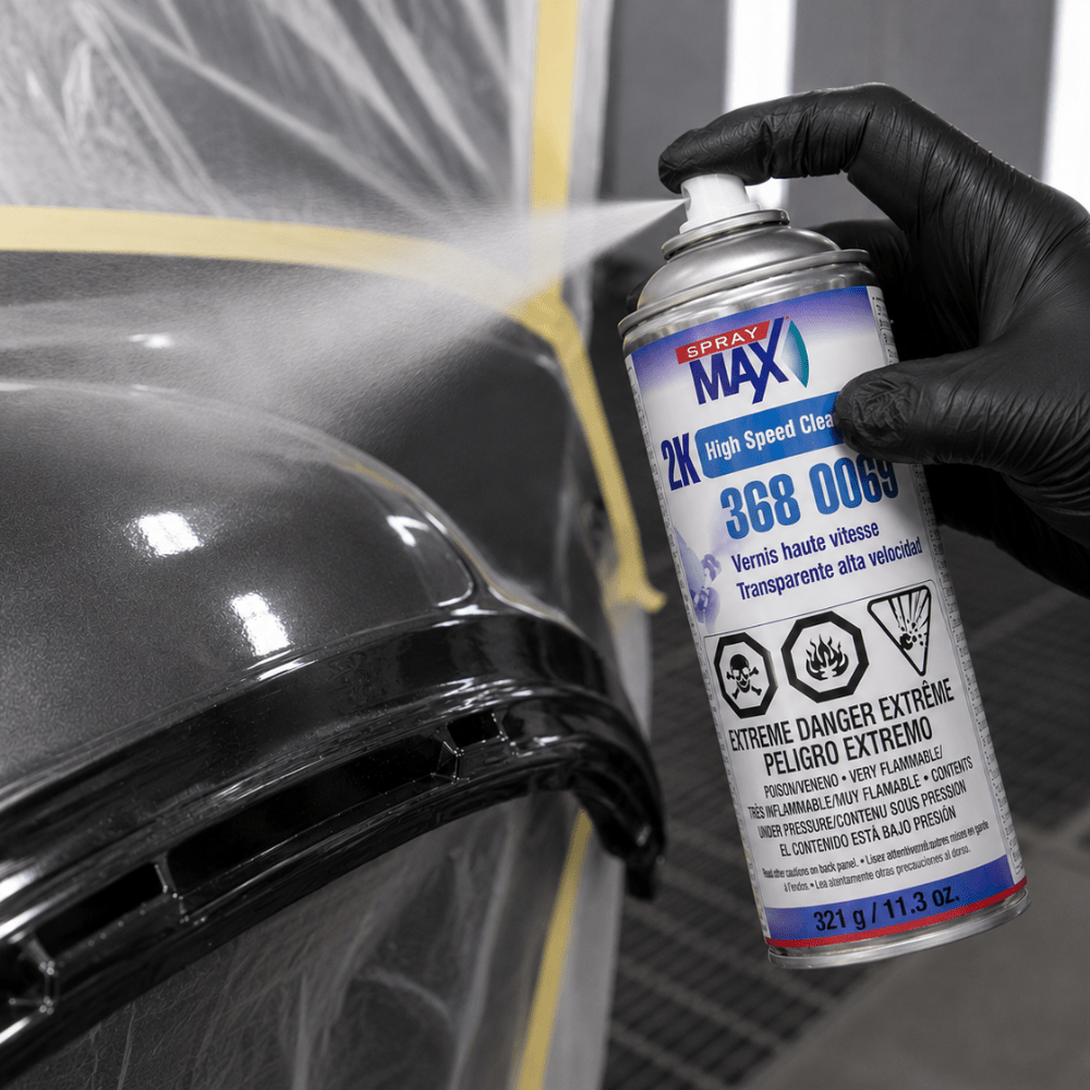 SprayMax® 3680069 2K High Speed, High Gloss Clear Coat
