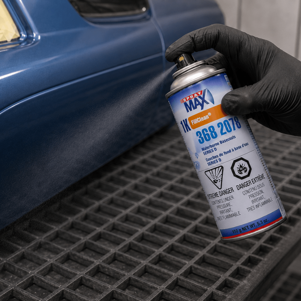 SprayMax 3682077 Empty FillClean Can for Waterborne Basecoats