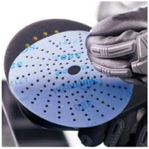 Sunmight 76506 6 in 80 Grit Ceramic Multi-Hole Grip Disc | 50 Pack