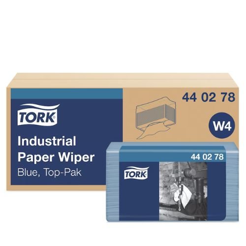 Tork 440278A Lint Free Industrial Wipe | Case of 5 | 4 Ply