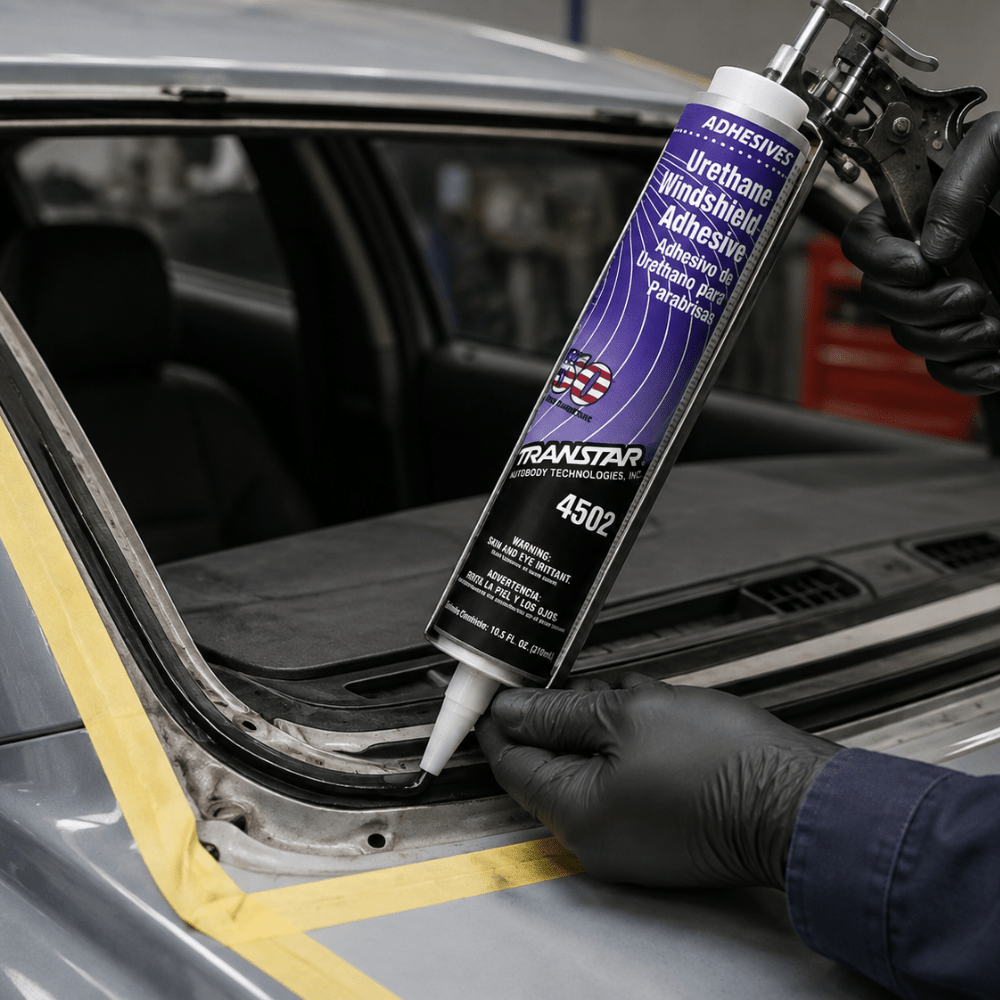 Transtar Black Urethane Windshield Adhesive, 11 oz Tube