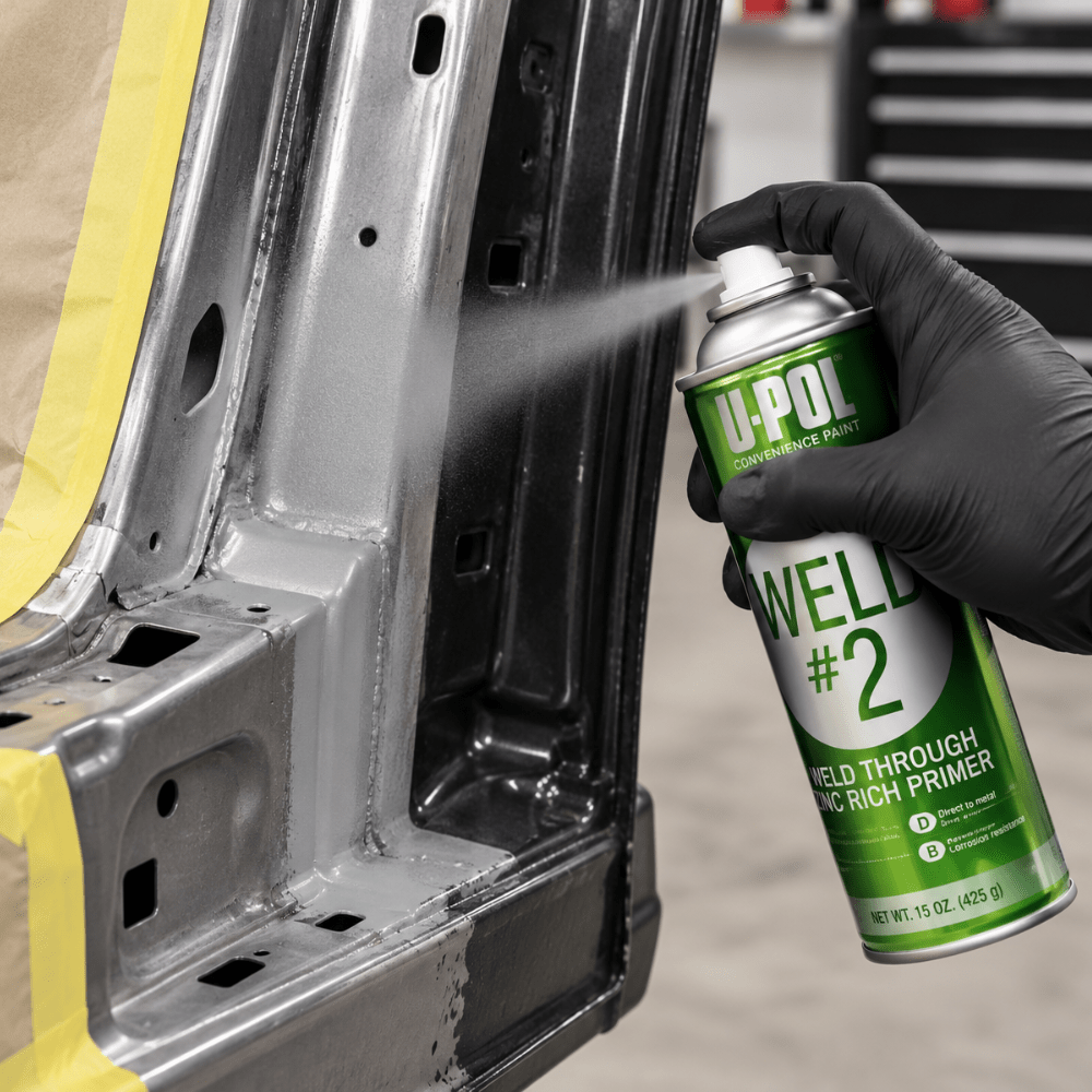 U-POL® 0789 WELD#2 Zinc Weld-Through Primer, 15 oz Aerosol