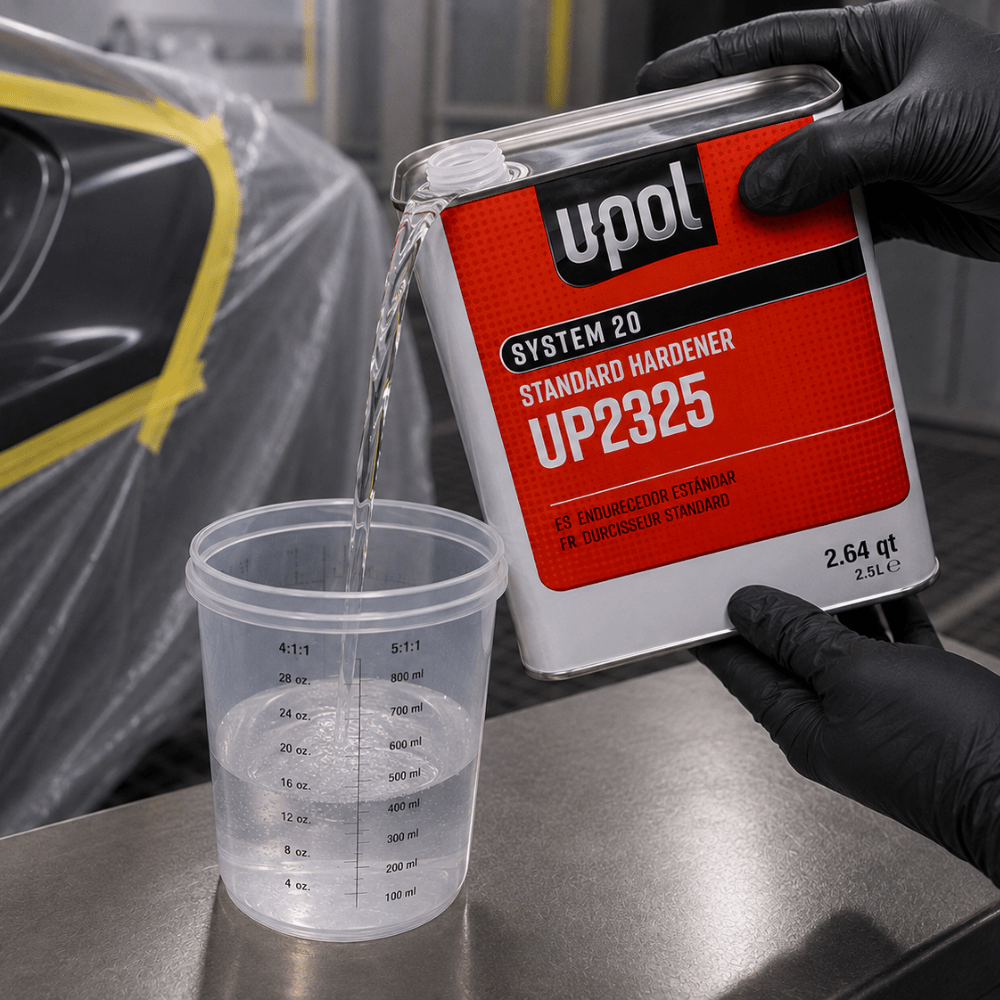 U-POL® SYSTEM 20 UP2325 National Rule Standard Hardener, 2.5 L Tin