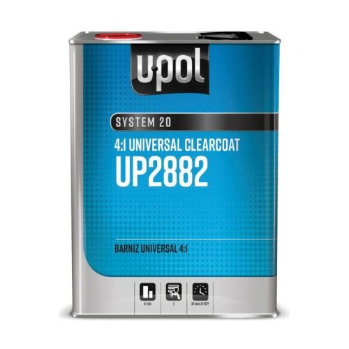U-POL UP2882 4:1 National Rule Universal Clearcoat, Gallon