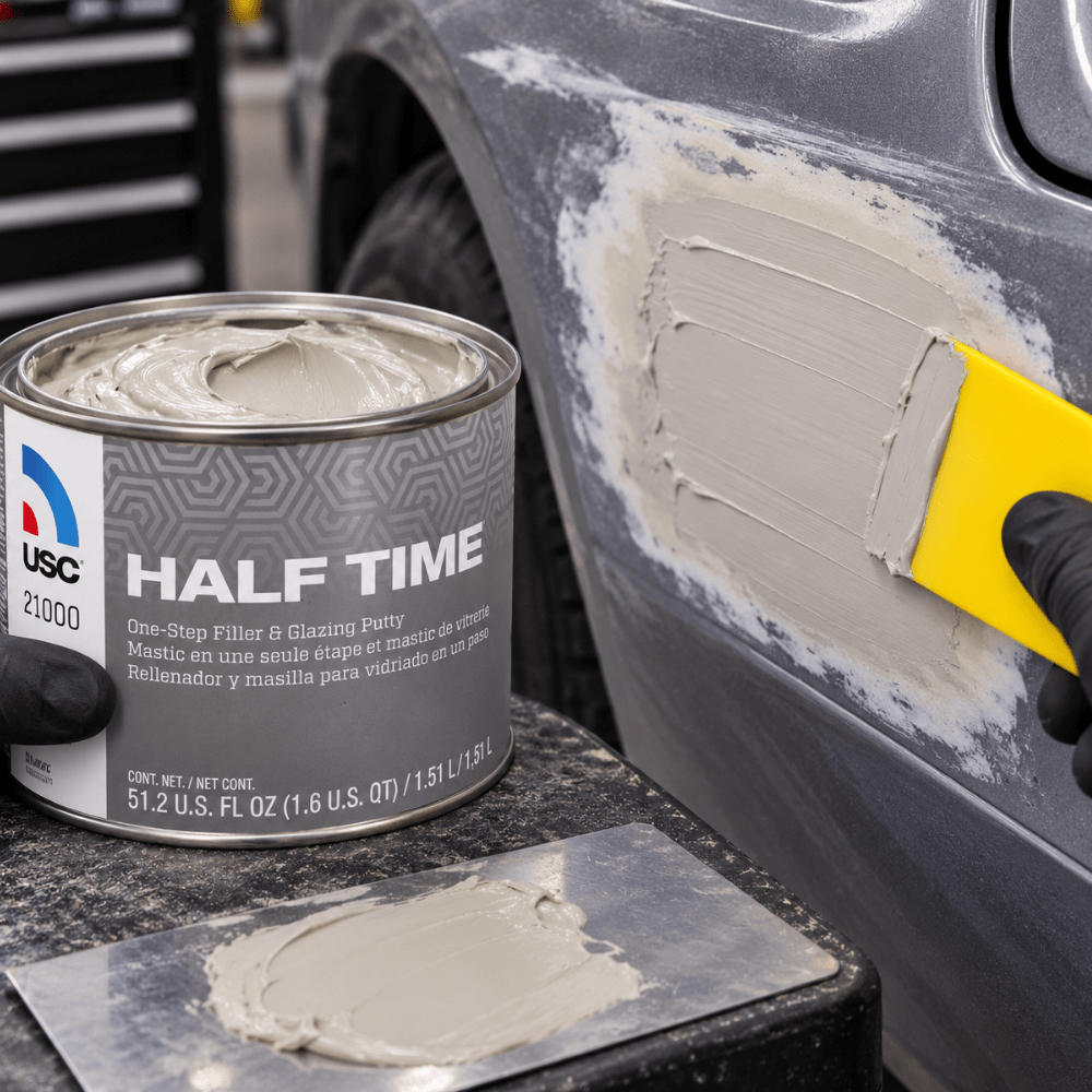 USC HALF TIME 21000 1-Step Filler and Specialty Putty, 0.5 gal