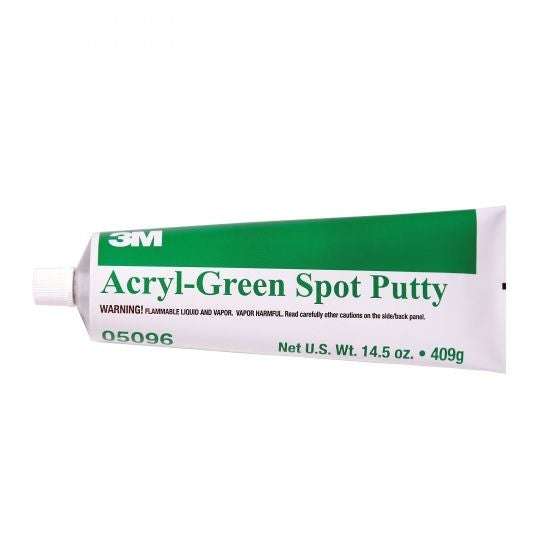 3M™ 05096 Acryl Green Spot Putty, 14.5 oz Tube ---Eagle National Supply