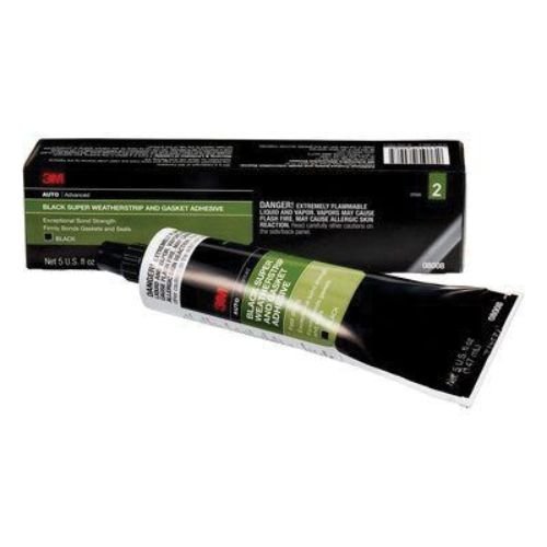 3M™ 08008 Black Weatherstrip and Gasket Adhesive 5 oz Tube -8008---Eagle National Supply