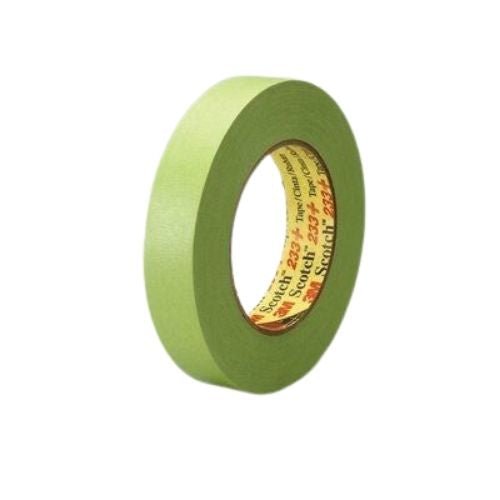 3M 26336 1.0" (24 mm) Green Automotive Masking Tape, Case of 24