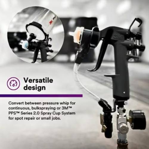 3M 26832 Performance Paint Spray Gun with Air Regulator