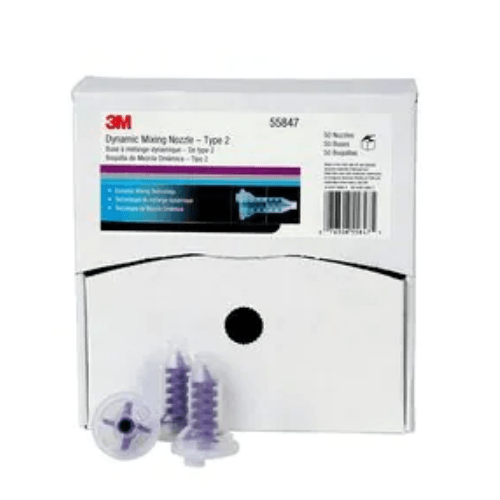 3M 55847 Purple Mixing Nozzle for DMS, 50 per Box -55847---Eagle National Supply