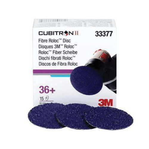 3M - Quick-Change Disc: Roloc TR, 3 Dia, 36 Grit, Ceramic Alumina 3M - Quick-Change Disc: Roloc TR, 3 Dia, 36 Grit, Ceramic Alumina