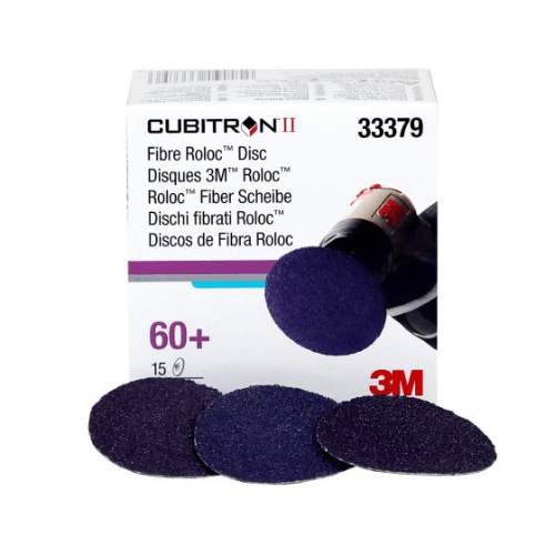 3M Cubitron II 2" 60 Grit Quick-Change Grinding Disc #33379, Box of 15
