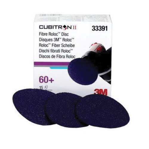 3M Cubitron II 3" 60 Grit Quick-Change Grinding Disc #33391, Box of 15