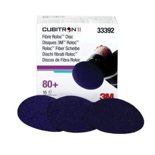 3M Cubitron II 3" 80 Grit Quick-Change Grinding Disc #33392, Box of 15
