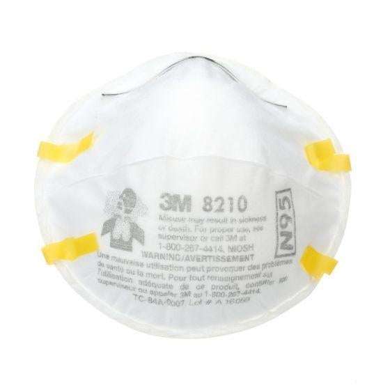 3M Particulate Respirator 8210, N95, Box of 20 ---Eagle National Supply