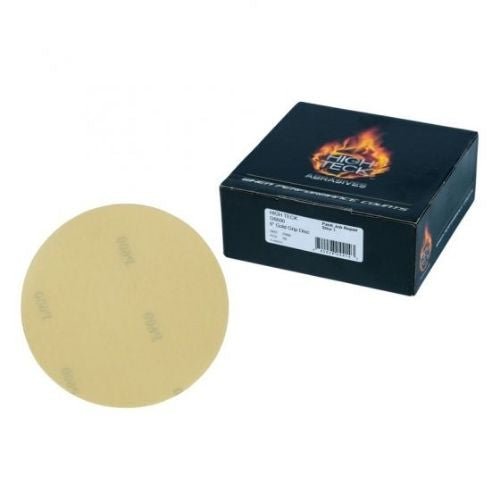 6 Inch 600 Grit Gold Grip Sanding Disc, 50 pk, High Teck -G6600---Eagle National Supply