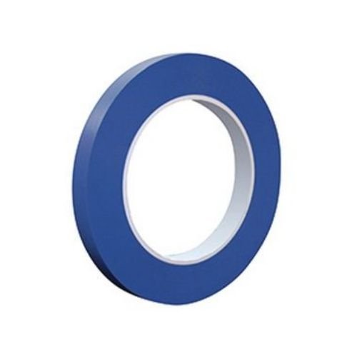 American FM71 1/8" x 36 yd Roll Fine Line Blue Masking Tape, Case of 12