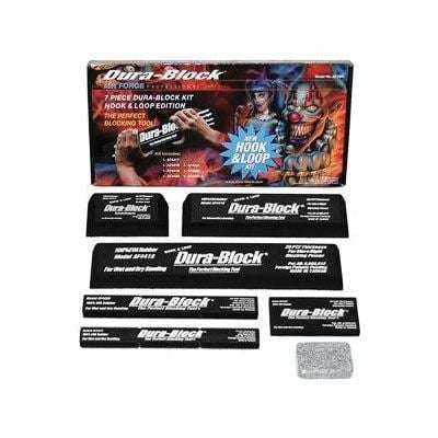 Dura-Block® AF44HL 7 PC Sanding Block Kit, Hook and Loop