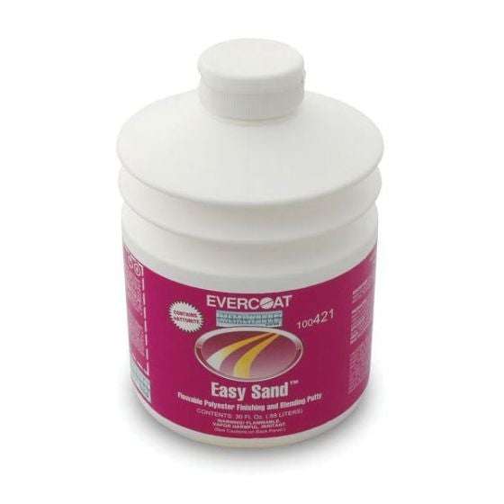 EVERCOAT EASY SAND 421 Flowable Finishing Putty, 30 oz Pump