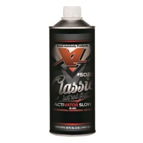 Excel 50204 Hot Rod Flat Black Slow Activator, Quart