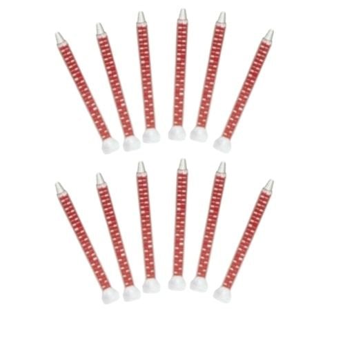 Fusor® 410T Red Mixing Tip with Integral Thread for All 210 mL cartridges, 12 pk -90990---Eagle National Supply