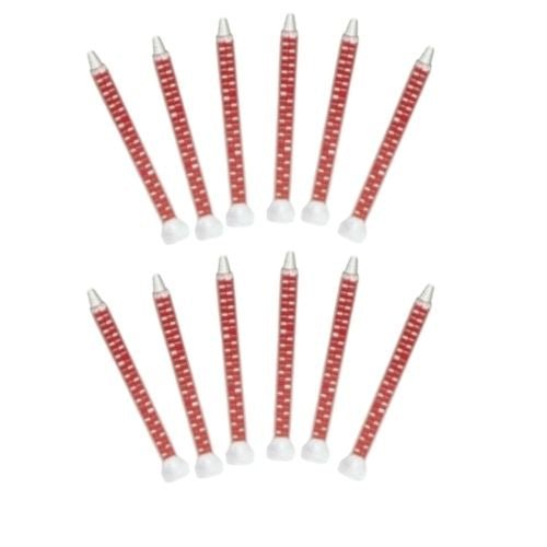 Fusor 401T Red Mixing Tip with Thread for 210 mL cartridges, 12 pk