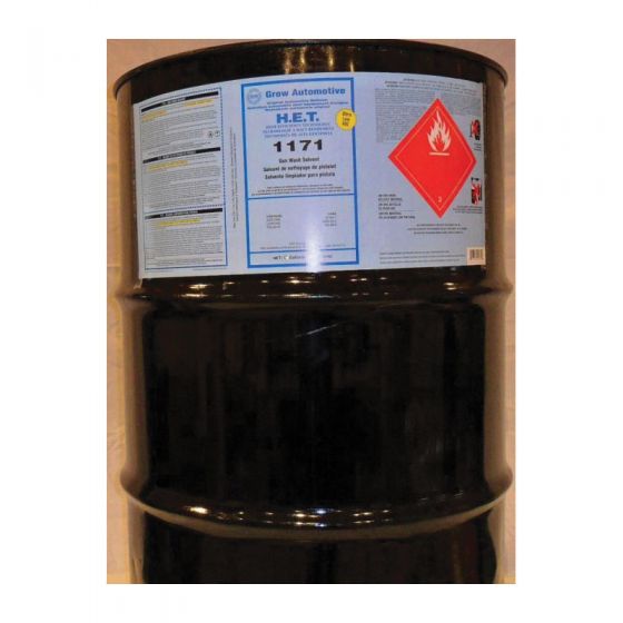 Grow Automotive 1171-53 Low VOC Gunwash Solvent, 53 gal Drum