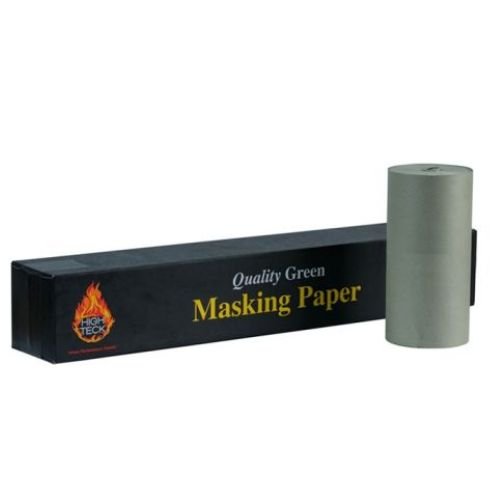 High Teck 12 in x 500 ft Green Masking Paper, 35 Lb Basis Weight -MP150G-12---Eagle National Supply