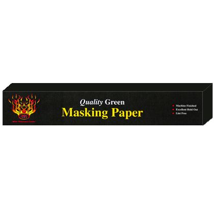 High Teck 18 in x 400 ft Green Masking Paper, 35 Lb Basis Weight -MP140G-18---Eagle National Supply